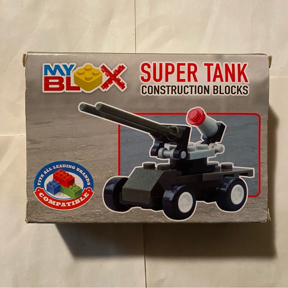 My Blox Super Tank Construction Blocks Set 26 Pieces